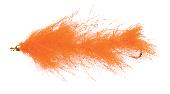 Marabou Worm Orange Daiichi 3111 #6 in the group Lures / Flies / Streamers at Sportfiskeprylar.se (FL24003)