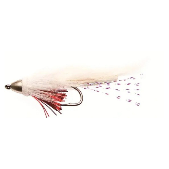 Zonker Conehead White Daiichi 2421 #6 in the group Lures / Flies / Streamers at Sportfiskeprylar.se (FL24041)