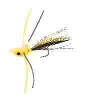 Trout Popper Yellow TMC 5212 #10 in the group Lures / Flies / Streamers at Sportfiskeprylar.se (FL24044)