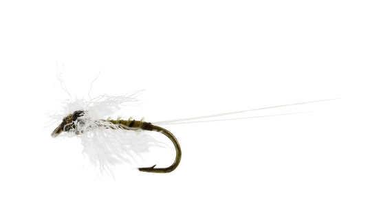 Baetis Spinner Biot Olive TMC100 in the group Lures / Flies / Dry Flies at Sportfiskeprylar.se (FL32110r)