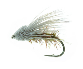 Streaking Caddis Olive Daiichi 1180 #10 in the group Lures / Flies / Dry Flies at Sportfiskeprylar.se (FL35010)