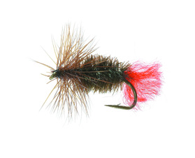 Red tag Red/Brown TMC 100 #12 in the group Lures / Flies / Dry Flies at Sportfiskeprylar.se (FL42001)
