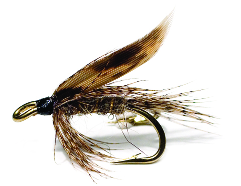 March Brown Grey Mustad 3582 #10 in the group Lures / Flies / Wet Flies at Sportfiskeprylar.se (FL51013)