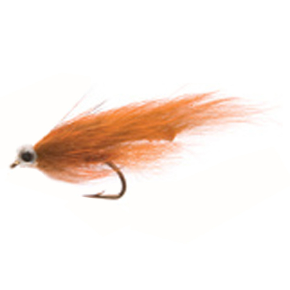 Mini Zonker Farry Brown Daiichi 1560 #8 in the group Lures / Flies / Streamers at Sportfiskeprylar.se (FL54038)