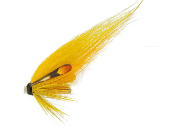 Bananafly Yellow/Gold Small US Tube in the group Lures / Flies / Tube Flies at Sportfiskeprylar.se (FL74301)
