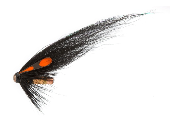Etterbutten Black/Orange US Tube in the group Lures / Flies / Tube Flies at Sportfiskeprylar.se (FL74304r)