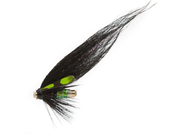 Etterbutten Black/Lime US Tube in the group Lures / Flies / Tube Flies at Sportfiskeprylar.se (FL74309r)