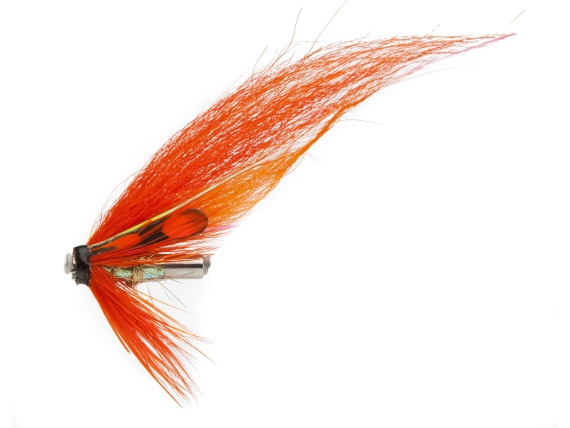 Flom Mirror Orange/Mirror US Tube in the group Lures / Flies / Tube Flies at Sportfiskeprylar.se (FL74319r)