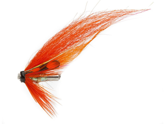 Flom Mirror Orange/Mirror US Tube in the group Lures / Flies / Tube Flies at Sportfiskeprylar.se (FL74319r)