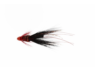Franc N Snelda Black/Red Tube 13mm in the group Lures / Flies / Tube Flies at Sportfiskeprylar.se (FL97105)
