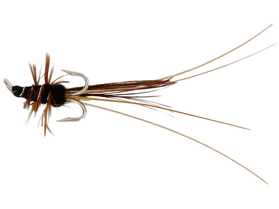 Black Francis Treble Silver WMC 8613 in the group Lures / Flies / Salmon Flies at Sportfiskeprylar.se (FL97112r)