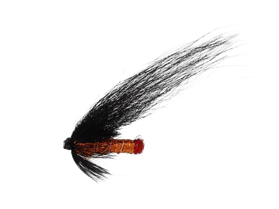 Black n Copper US Tube in the group Lures / Flies / Tube Flies at Sportfiskeprylar.se (FL97210r)