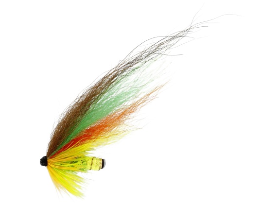 Green Highlander US Tube in the group Lures / Flies / Tube Flies at Sportfiskeprylar.se (FL97231r)