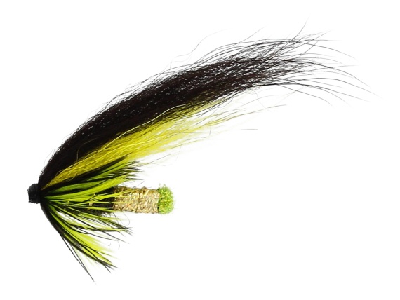 Black n Yellow US Tube in the group Lures / Flies / Tube Flies at Sportfiskeprylar.se (FL97245r)