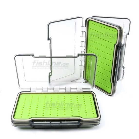 FLY Double Side Silicone Waterproof UMAS Fly Box in the group Storage / Tackle Boxes / Flyboxes at Sportfiskeprylar.se (FLY-HB78SGREEN)