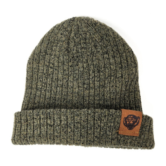 Fish Monkey Wool Beanie - Green in the group Clothes & Shoes / Caps & Headwear / Beanies & Hats at Sportfiskeprylar.se (FM43-GRN)