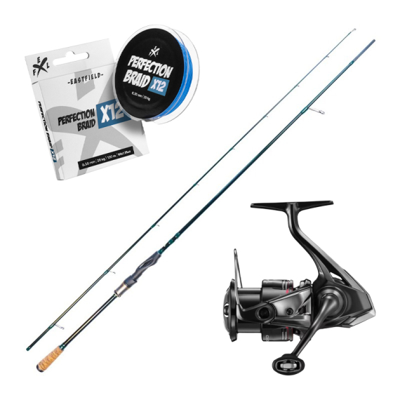 Freewater Pictures Perch Spinning Combo 7\'8\'\' - 3-20g in the group Combos / Spinning Combos / Perch Spinning Set at Sportfiskeprylar.se (FREEWATERPERCHCOMBO)