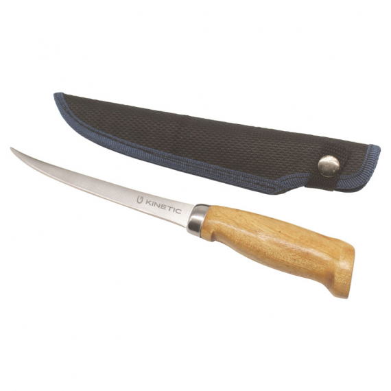 Kinetic Nordic Fillet Knife 6\'\' Wood in the group Tools & Accessories / Knives & Axes / Knives / Fillet Knives at Sportfiskeprylar.se (G188-246-067)