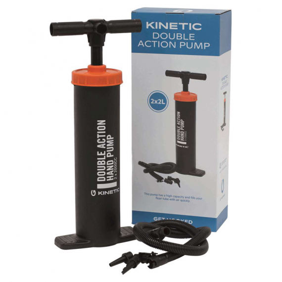 Kinetic Double Action Pump 2x2L in the group Marine Electronics & Boat / Belly Boats & Rubber Boats / Belly Boats & Belly Boat Accessories / Belly Boat Accessories at Sportfiskeprylar.se (G226-103-084)