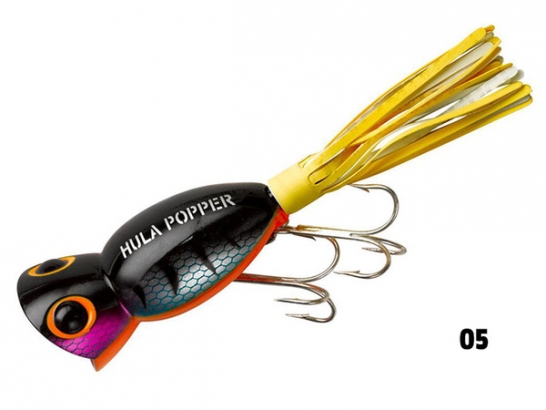 Arbogast Hula Popper in the group Lures / Topwater Lures at Sportfiskeprylar.se (G750-01r)