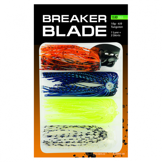 SBS Breaker Blade Kit - 10g in the group Lures / Chatterbaits & Bladed Jigs at Sportfiskeprylar.se (G8099-10)