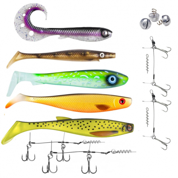 Pike Bundle - Softlures Heavy in the group Lures / Lure Kits at Sportfiskeprylar.se (GADDFAVORITER3)