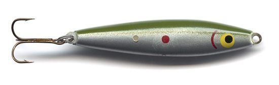 Gladsax wobbler Classic - Green Silver Varnished 20g in the group Fishing methods at Sportfiskeprylar.se (GL-100-20)