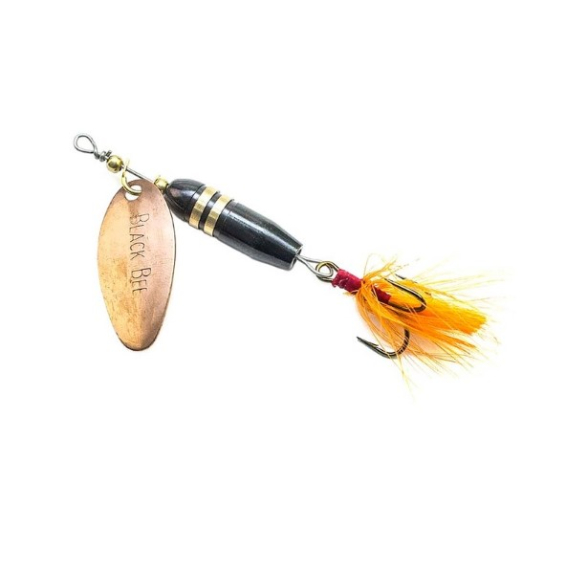 Fig Black Bee 10g in the group Lures / Inline Spinners at Sportfiskeprylar.se (GL-16140r)
