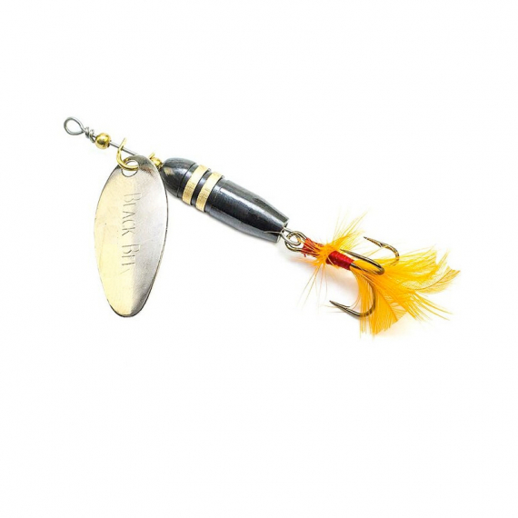 Fig Black Bee 10g - S in the group Lures / Inline Spinners at Sportfiskeprylar.se (GL-16142)