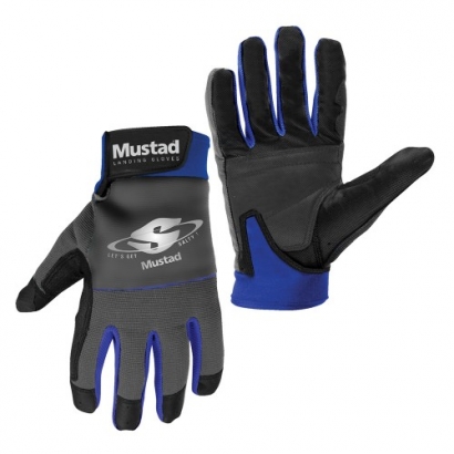 Mustad Landing Gloves in the group Clothes & Shoes / Clothing / Gloves at Sportfiskeprylar.se (GL001-Mr)