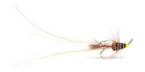 Black Frances Silver in the group Lures / Flies / Salmon Flies at Sportfiskeprylar.se (GL49602r)