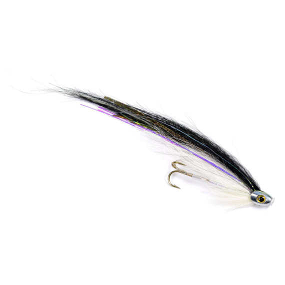 Scullray - Black & White in the group Lures / Flies / Tube Flies at Sportfiskeprylar.se (GL49637r)