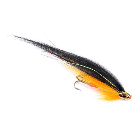Scullray - Black & Orange in the group Lures / Flies / Tube Flies at Sportfiskeprylar.se (GL49639r)