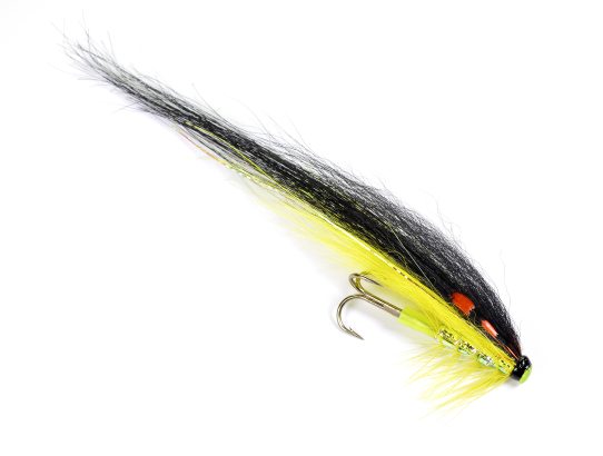 Yellow Posh Sunray - 8cm in the group Lures / Flies / Tube Flies at Sportfiskeprylar.se (101893GL)