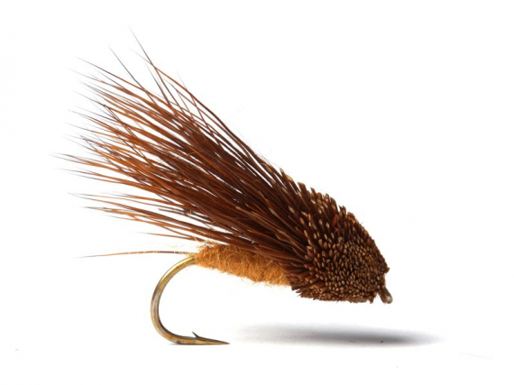 Streaking Caddis Golden Brown in the group Lures / Flies / Dry Flies at Sportfiskeprylar.se (GL49647r)