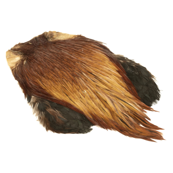 Indisk tuppnacke - Medium Brown in the group Hooks & Terminal Tackle / Fly Tying / Fly Tying Material / Feathers & Capes / Capes & Saddles at Sportfiskeprylar.se (GN11-5)