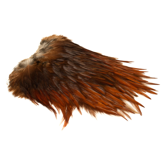 Indisk tuppsadel - Medium Brown in the group Hooks & Terminal Tackle / Fly Tying / Fly Tying Material / Feathers & Capes / Capes & Saddles at Sportfiskeprylar.se (GN15-5)