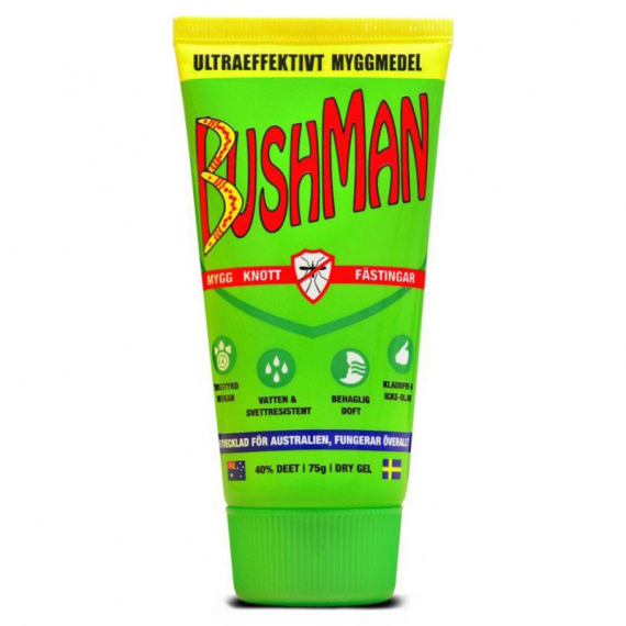 Bushman Mosquito Repellent Dry Gel in the group Outdoor / Mosquito Repellents & Protection / Mosquito Protection at Sportfiskeprylar.se (GNA75)