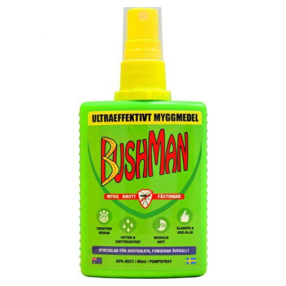 Bushman Mosquito Repellent Spray in the group Outdoor / Mosquito Repellents & Protection / Mosquito Spray at Sportfiskeprylar.se (GNA90)