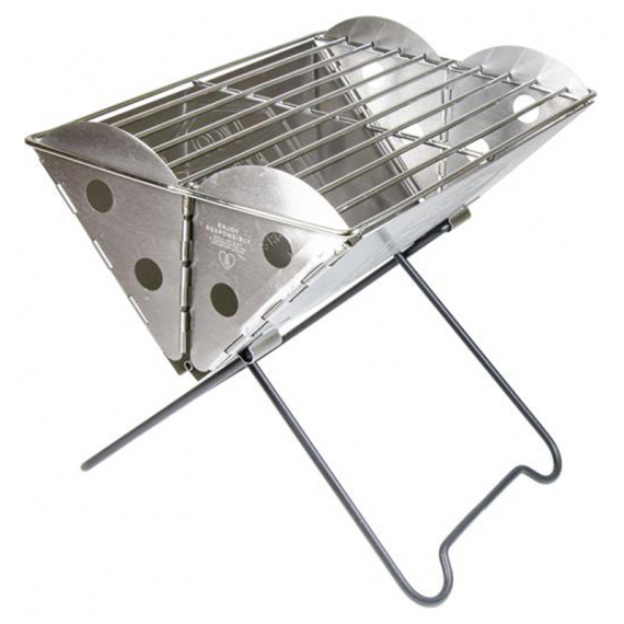 UCO Mini Foldable Grill Flatpack Grill & Firepit 23x17cm in the group Outdoor / Camp Kitchen & Utensils / Grills / Foldable Grills at Sportfiskeprylar.se (GR-MFPG)