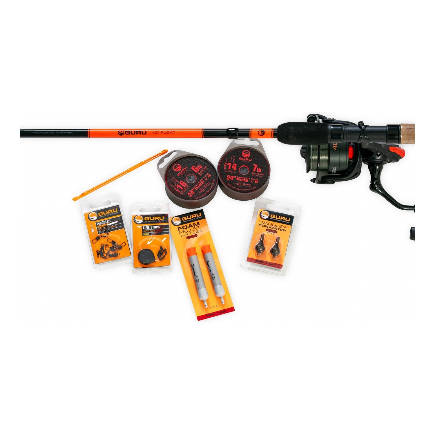 Guru Tackle - 10\' Float Rod & Reel Combo in the group Combos / Specimen Combos at Sportfiskeprylar.se (GRD271)