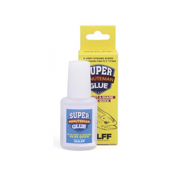 Gulff Minuteman Superglue 15ml in the group Tools & Accessories / Super Glue & Epoxy / Super Glue at Sportfiskeprylar.se (GU15G)