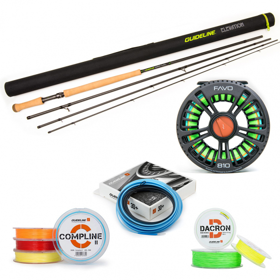 Guideline Salmon & Sea Trout Combo 13\' #8/9 in the group Combos / Fly Fishing Combos / Two-handed fly fishing set at Sportfiskeprylar.se (GUIDEELESALTROUT1)