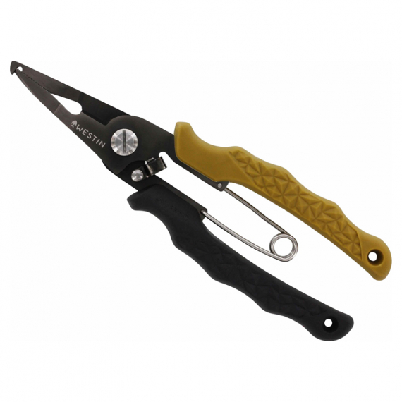 Westin HD Split Ring Plier XL 19cm Black Sand in the group Tools & Accessories / Pliers & Scissors / Split Ring Pliers at Sportfiskeprylar.se (H002-627-191)