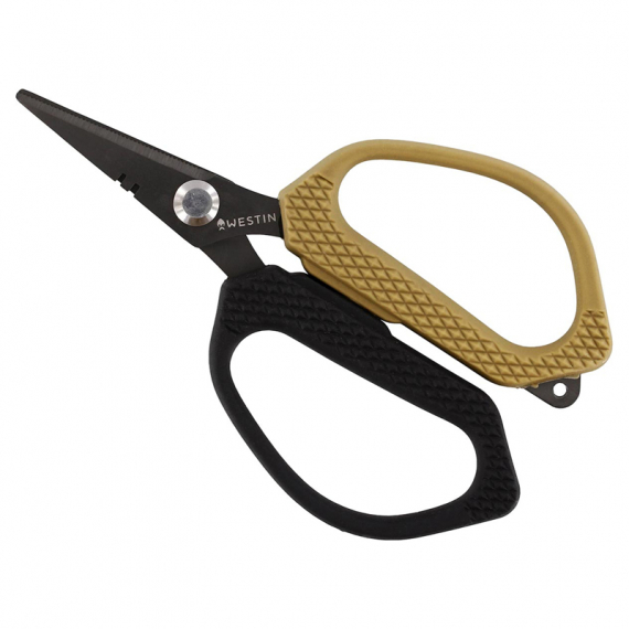 Westin Line Scissors Medium 12cm Black Sand in the group Tools & Accessories / Pliers & Scissors / Line Cutters & Scissors at Sportfiskeprylar.se (H004-627-014)
