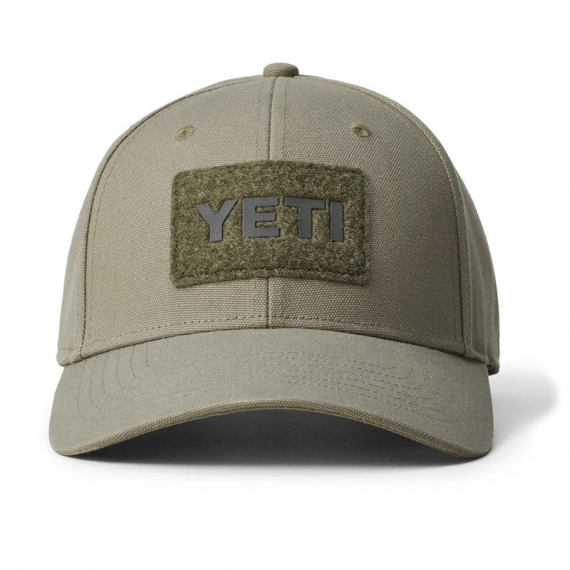 Yeti Velcro Badge Hat Highlands Olive in the group Clothes & Shoes / Caps & Headwear / Caps / Dad Caps at Sportfiskeprylar.se (H012O)