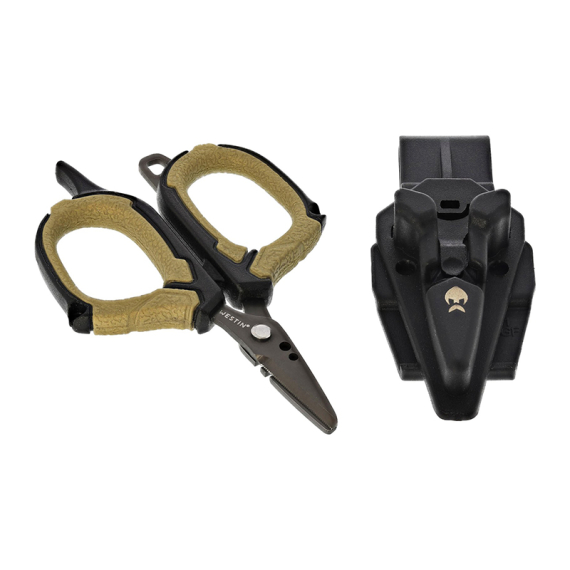 Westin Braid Scissors Incl, Sheath S 3,5\'\'/8,9cm Black Sand in the group Tools & Accessories / Pliers & Scissors / Line Cutters & Scissors at Sportfiskeprylar.se (H025-S-627)