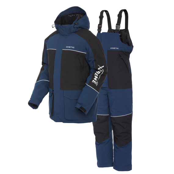 Kinetic X-Treme Winter Suit Black/Navy in the group Clothes & Shoes / Clothing / Fishing Suits at Sportfiskeprylar.se (H212-658-Lr)