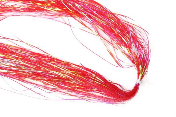 Flashabou Magnum - Pearl Dyed Red in the group Hooks & Terminal Tackle / Fly Tying / Fly Tying Material / Flash & Syntetics at Sportfiskeprylar.se (H3430)