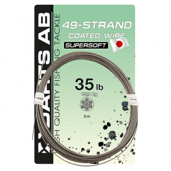 Darts 49 Strand Coated Wire 5m, 24lb in the group Hooks & Terminal Tackle / Leaders & Leader Materials / Leader Materials / Wire at Sportfiskeprylar.se (H516-024)